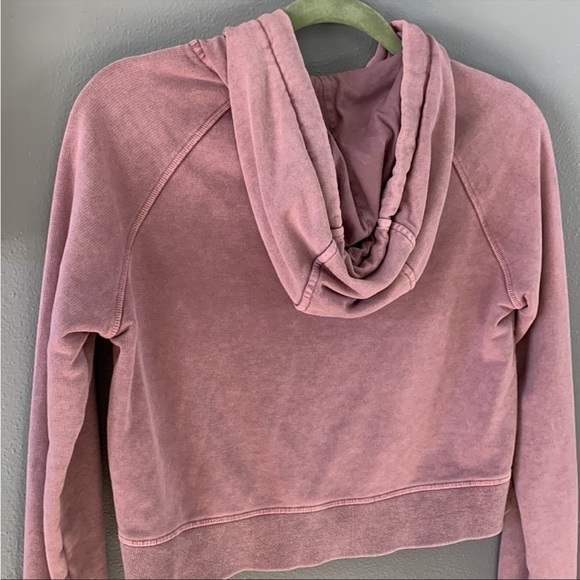 Fearne Cotton Sweaty Betty Cropped Sweatshirt Hoodie - Picture 6 of 8